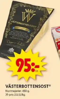 ICA Kvantum Västerbottensost erbjuda