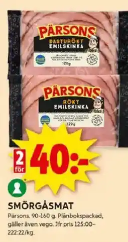 ICA Kvantum Smörgåsmat erbjuda