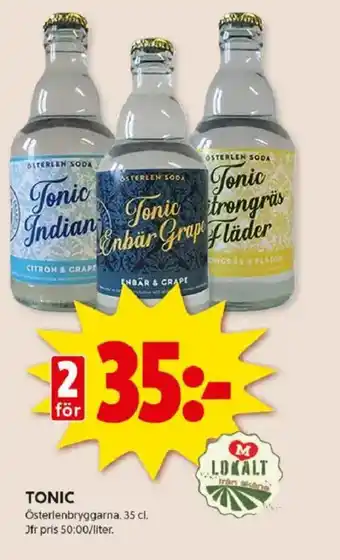 ICA Kvantum Tonic erbjuda
