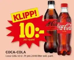 ICA Kvantum Coca-cola erbjuda