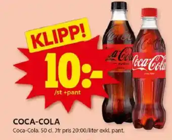 ICA Kvantum Coca-cola erbjuda
