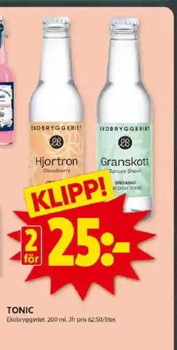 ICA Kvantum Tonic erbjuda