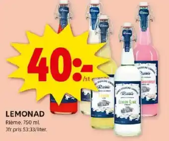 ICA Kvantum Lemonad erbjuda