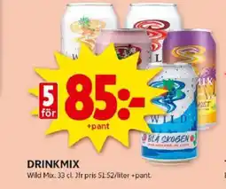 ICA Kvantum WILD MIX Drinkmix erbjuda