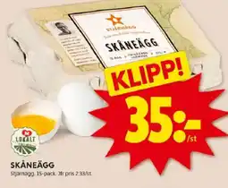 ICA Kvantum Skåneägg erbjuda