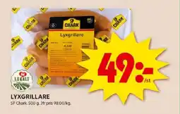 ICA Kvantum SP CHARK Lyxgrillare erbjuda