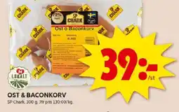 ICA Kvantum SP CHARK Ost & baconkorv erbjuda