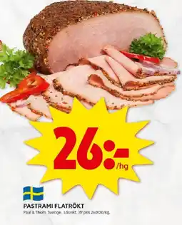 ICA Kvantum Pastrami flatrökt erbjuda