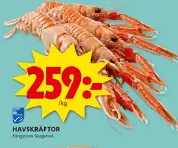 ICA Kvantum Havskräftor erbjuda