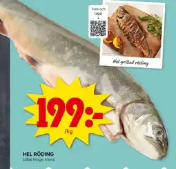 ICA Kvantum Hel röding erbjuda