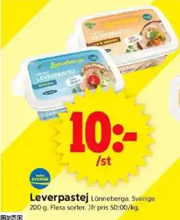 ICA Supermarket Lönneberga erbjuda