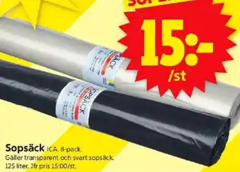 ICA Supermarket Sopsäck erbjuda