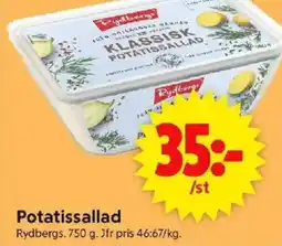 ICA Supermarket RYDBERGS Potatissallad erbjuda