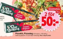 ICA Supermarket POP BAKERY Pizzakit, pizzadeg erbjuda
