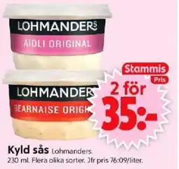 ICA Supermarket LOHMANDER$ Kyld sås erbjuda