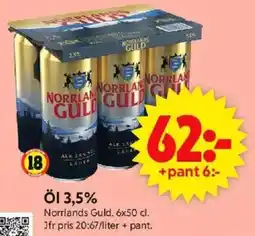 ICA Supermarket Ol 3,5% erbjuda