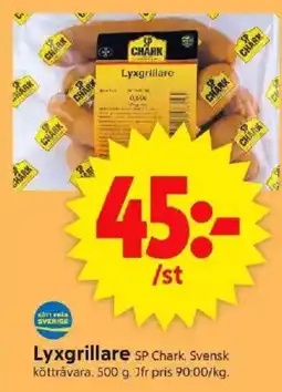 ICA Supermarket SP CHARK Lyxgrillare erbjuda