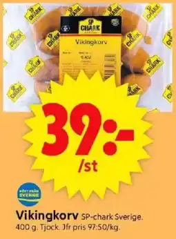 ICA Supermarket SP CHARK Vikingkorv erbjuda