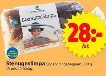 ICA Supermarket Stenugnslimpa erbjuda