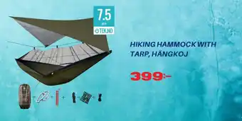 XXL Hiking hammock with tarp, hängkoj erbjuda