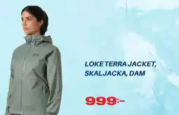 XXL Loke terra jacket, skaljacka, dam erbjuda