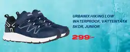 XXL Urbanix hiking low waterproof, vattentäta skor, junior erbjuda