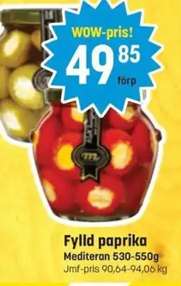 Supergott Fylld paprika erbjuda