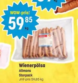 Supergott Wienerpölsa erbjuda