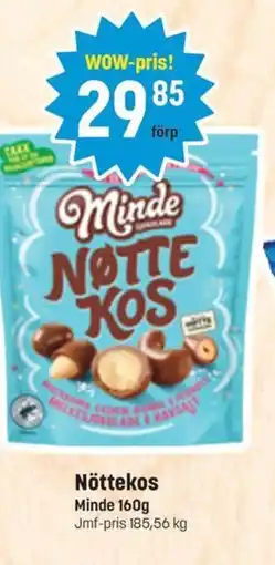 Supergott MINDE Nöttekos erbjuda
