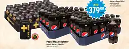 Supergott Pepsi max & battery erbjuda