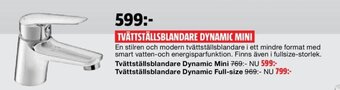 Bauhaus Tvättställsblandare Dynamic Mini erbjuda