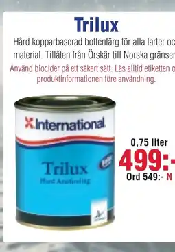 Benns Trilux erbjuda