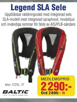 Benns Legend SLA Sele erbjuda