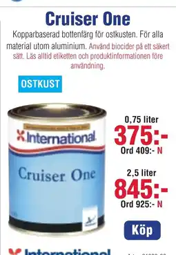 Benns Cruiser One erbjuda