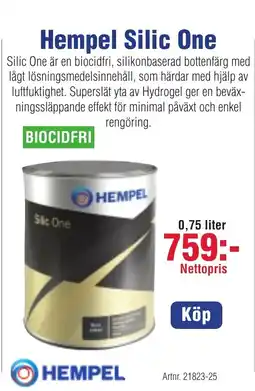 Benns Hempel Silic One erbjuda