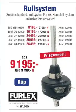 Benns Rullsystem erbjuda
