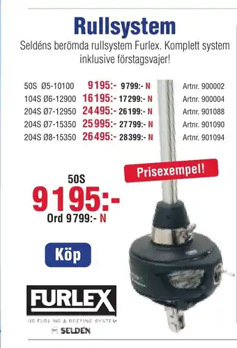 Benns Rullsystem erbjuda