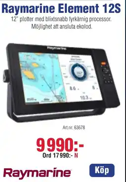 Benns Raymarine Element 12S erbjuda