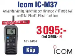 Benns Icom IC-M37 erbjuda