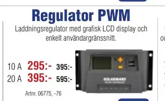 Benns Regulator PWM erbjuda