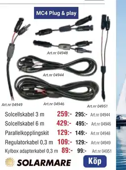 Benns MC4 Plug & play erbjuda