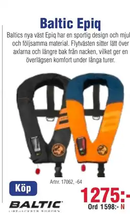 Benns Baltic Epiq erbjuda