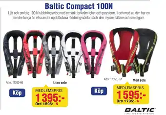 Benns Baltic Compact 100N erbjuda