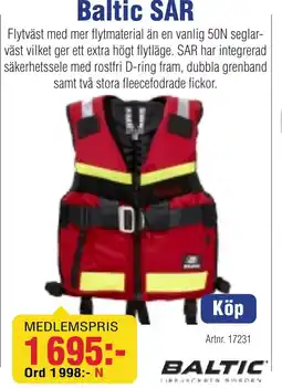 Benns Baltic SAR erbjuda
