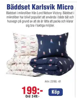 Benns Bäddset Karlsvik Micro erbjuda