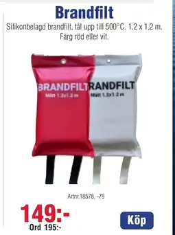 Benns Brandfilt erbjuda