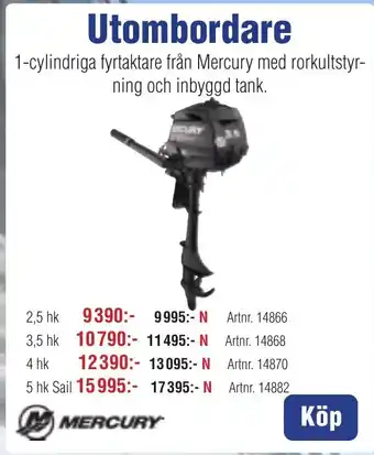 Benns Utombordare erbjuda