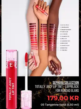 Sephora SEPHORA COLLECTION TOTALLY JUICY LIP TINT - LÄPPBLÄCK FÖR RUNDAD GLANS erbjuda