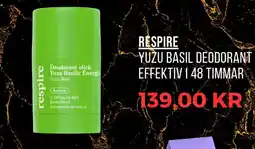 Sephora Respire yuzu basil deodorant effektiv 1 48 timmar erbjuda