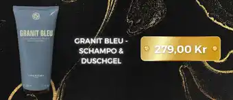 Yves Rocher GRANIT BLEU SCHAMPO & DUSCHGEL erbjuda